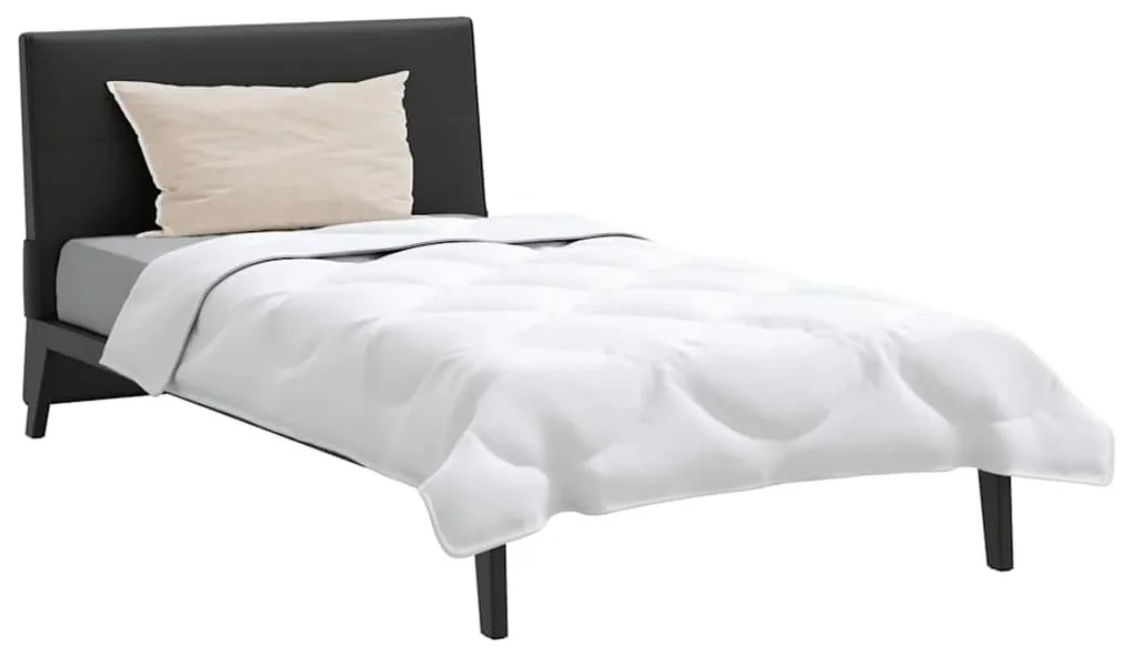 Edredão com travesseiro 2 pcs Branco 155 x 220 cm Microfibra