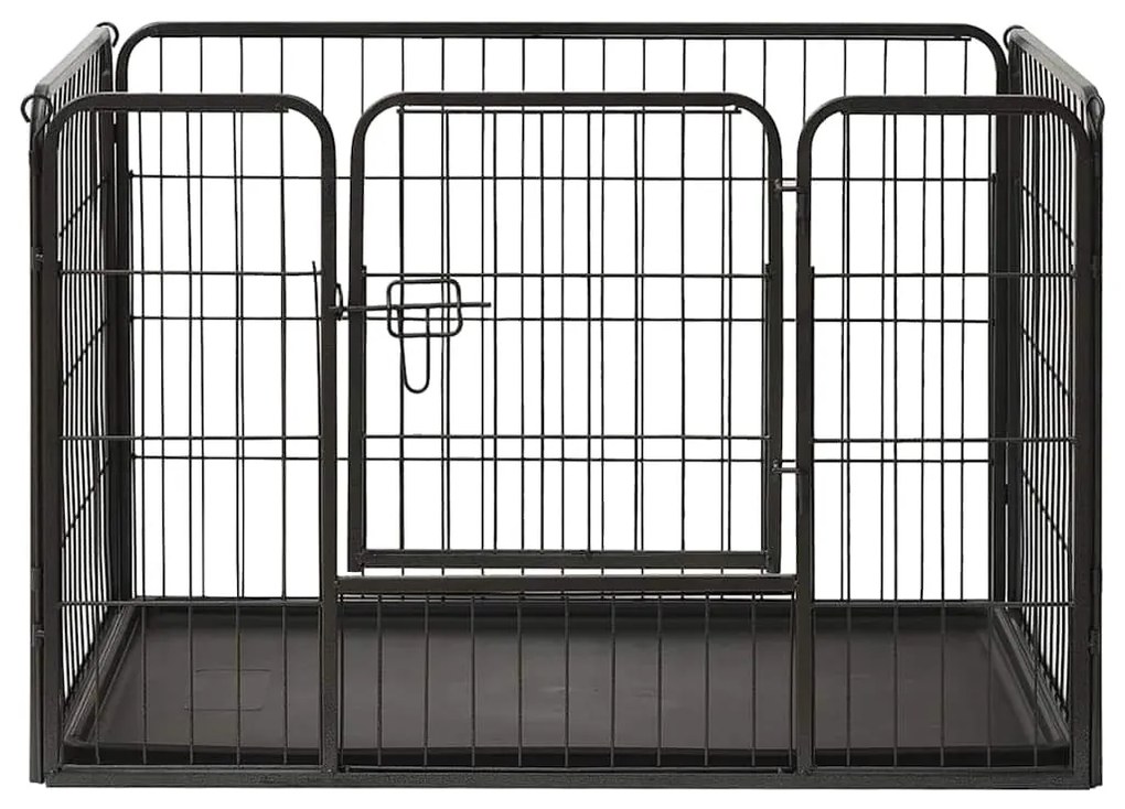 Parque para cãezinhos 91,5x59x61 cm aço