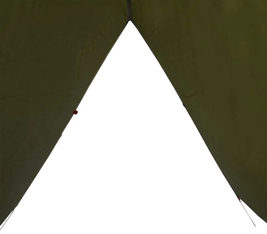 Lona de campismo 306x306 cm impermeável verde azeitona