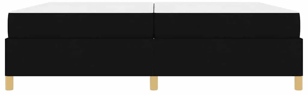 Cama Box Outros Preto e Branco e Preto 200 x 200 cm tecido