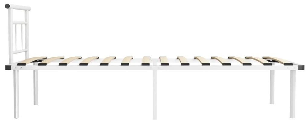 Estrutura de cama 100x200 cm metal branco