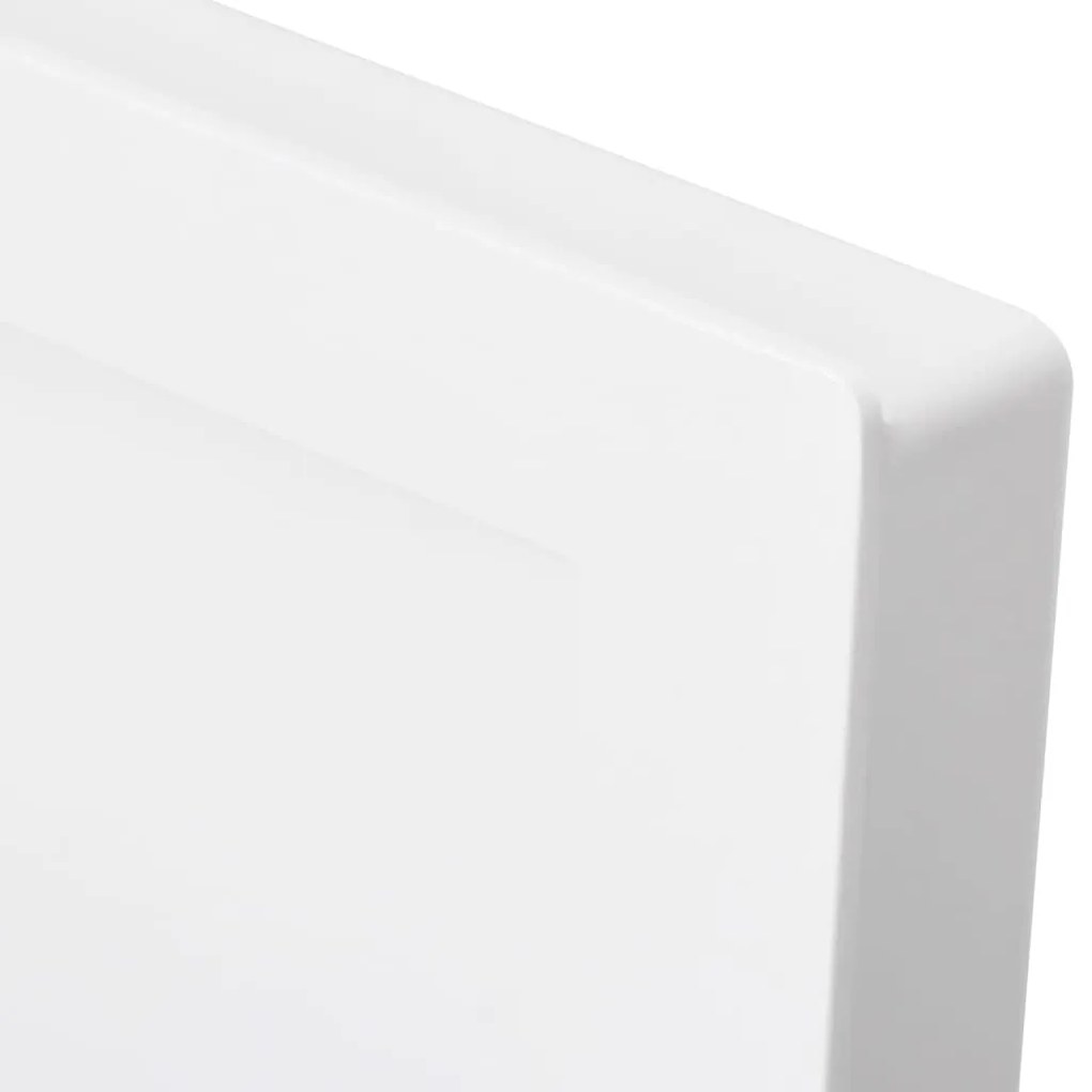 Habitáculo chuveiro c/ 3 compartim. 41x99x9 cm branco brilhante