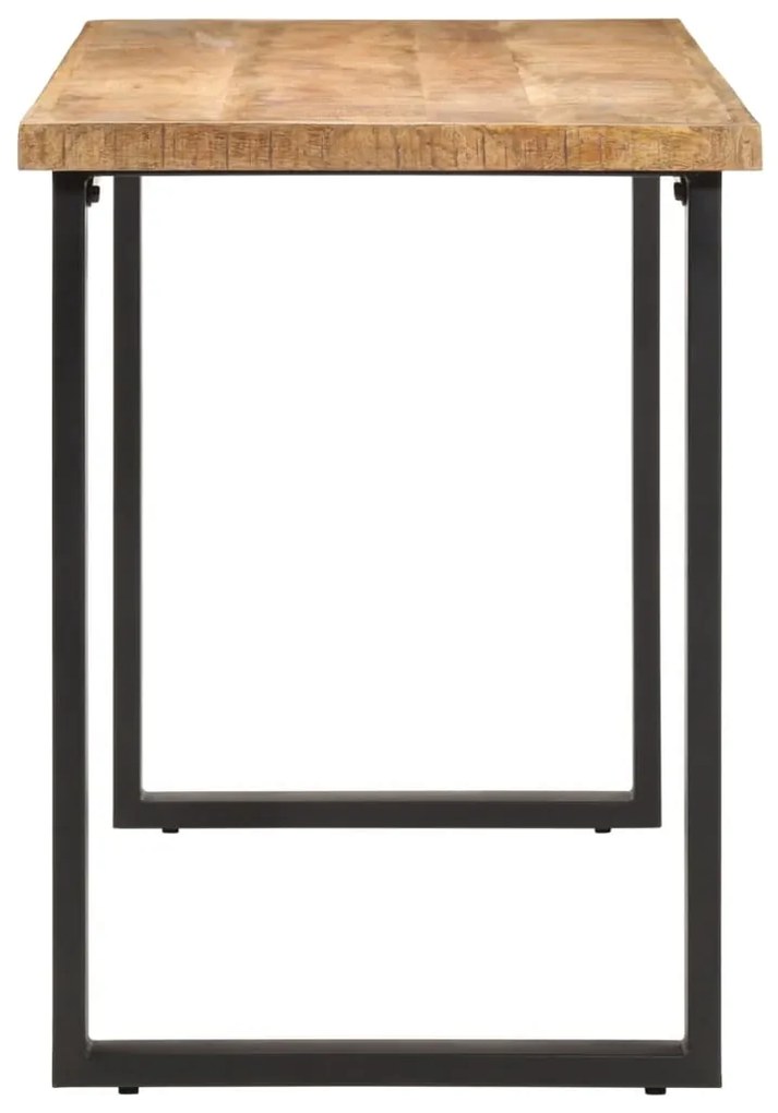 Mesa de jantar 110x55x75 cm madeira de mangueira maciça