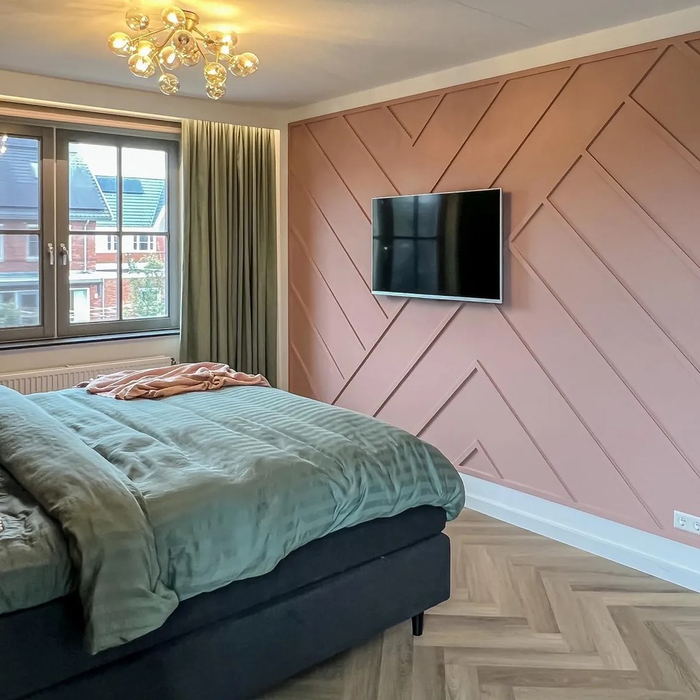 Candeeiro de teto Art Deco bronze com vidro âmbar 20 luzes - Bianca