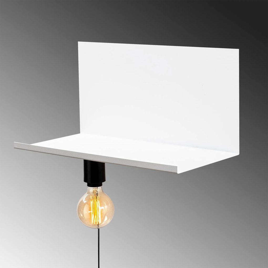 Candeeiro de Parede Tokyo – Branco – 50 x 25 x 25 cm