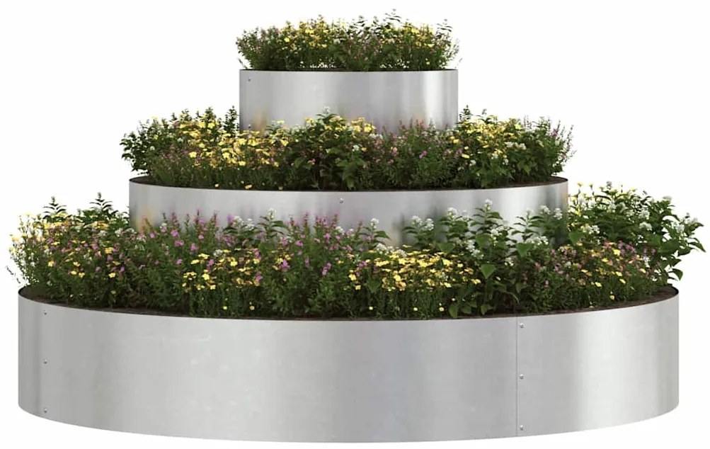 Plantadeira de Aço Inoxidável Aço Inoxidável Ø 120 cm Durável