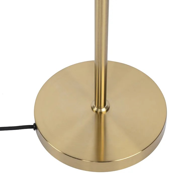 Candeeiro de pé design dourado 3 luzes ajustáveis - Mesh Moderno,Design