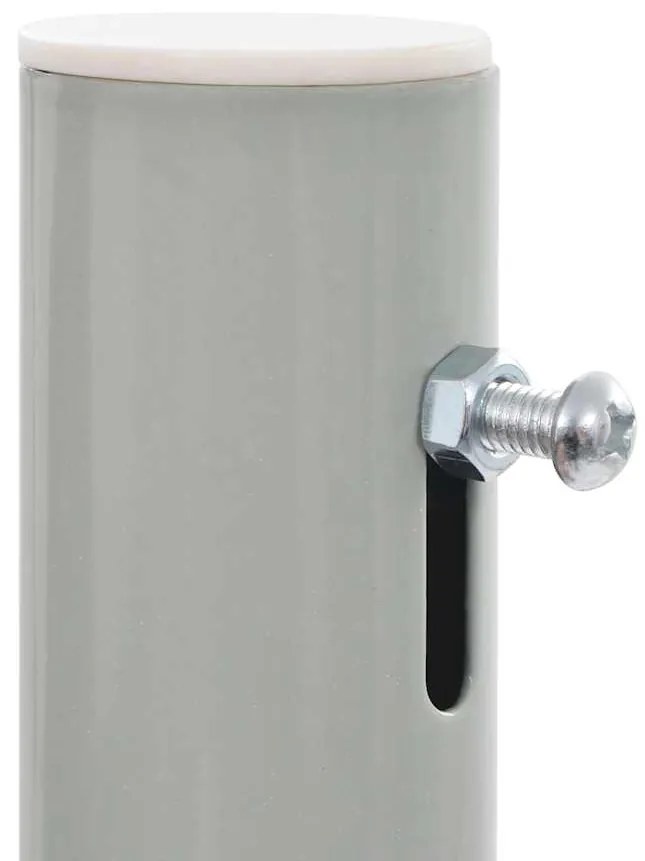 Toldo lateral retrátil para pátio 100x300 cm creme