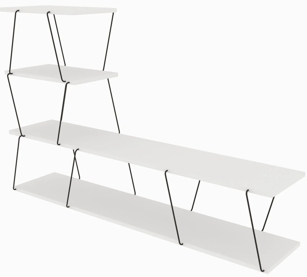 Móvel TV Ilgaz – Branco – 150 cm x 93 cm x 30 cm