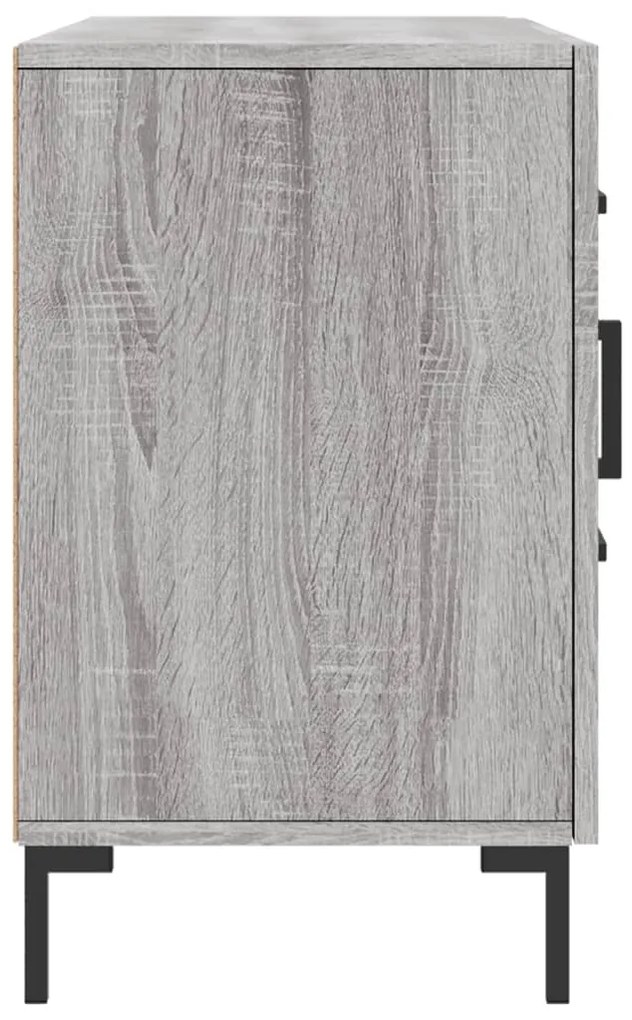 Aparador 100x36x60 cm derivados de madeira cinzento sonoma