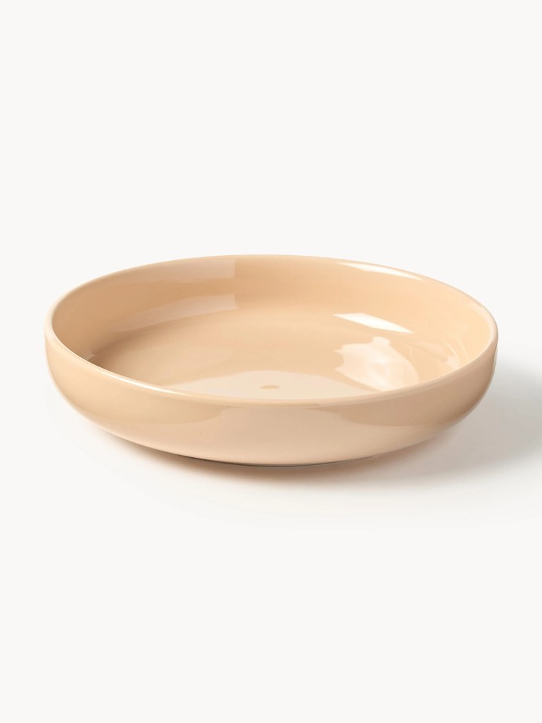 Pratos de massa em porcelana Nessa, conjunto de 4