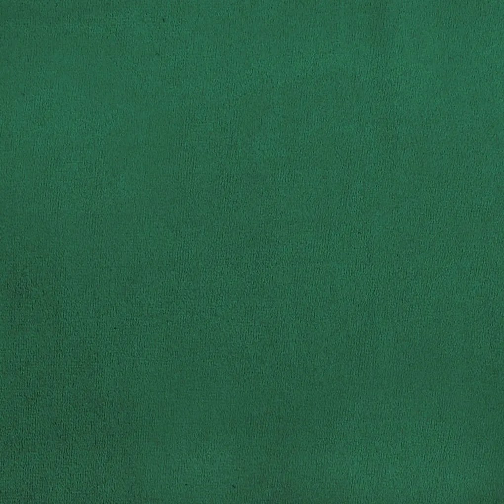 Cadeiras de jantar 2 pcs veludo verde-escuro
