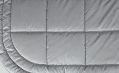 COLCHA VITORIA COR CINZA TACTO SEDA: 1 colcha 260x260 cm ( largura x comprimento ) + 2 almofadas cheias 45x60 cm