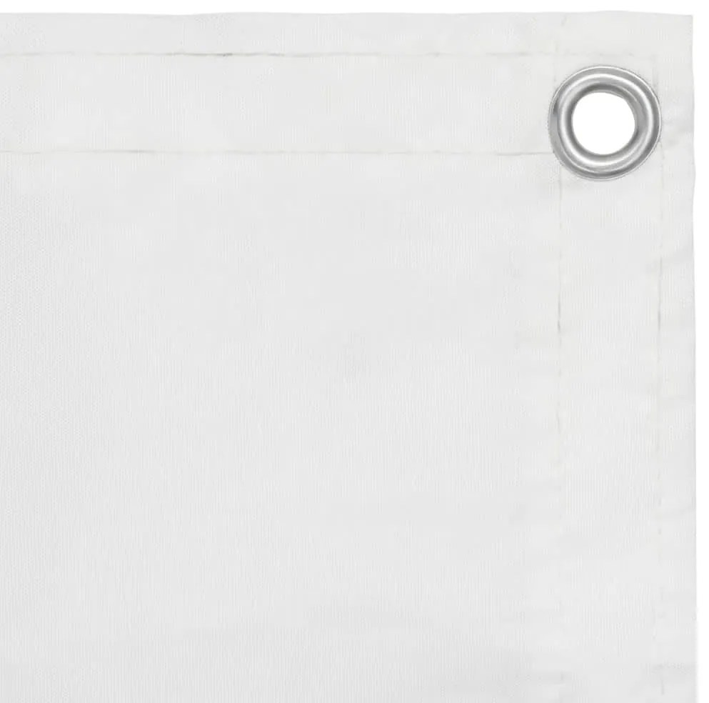 Tela de varanda 75x600 cm tecido Oxford branco