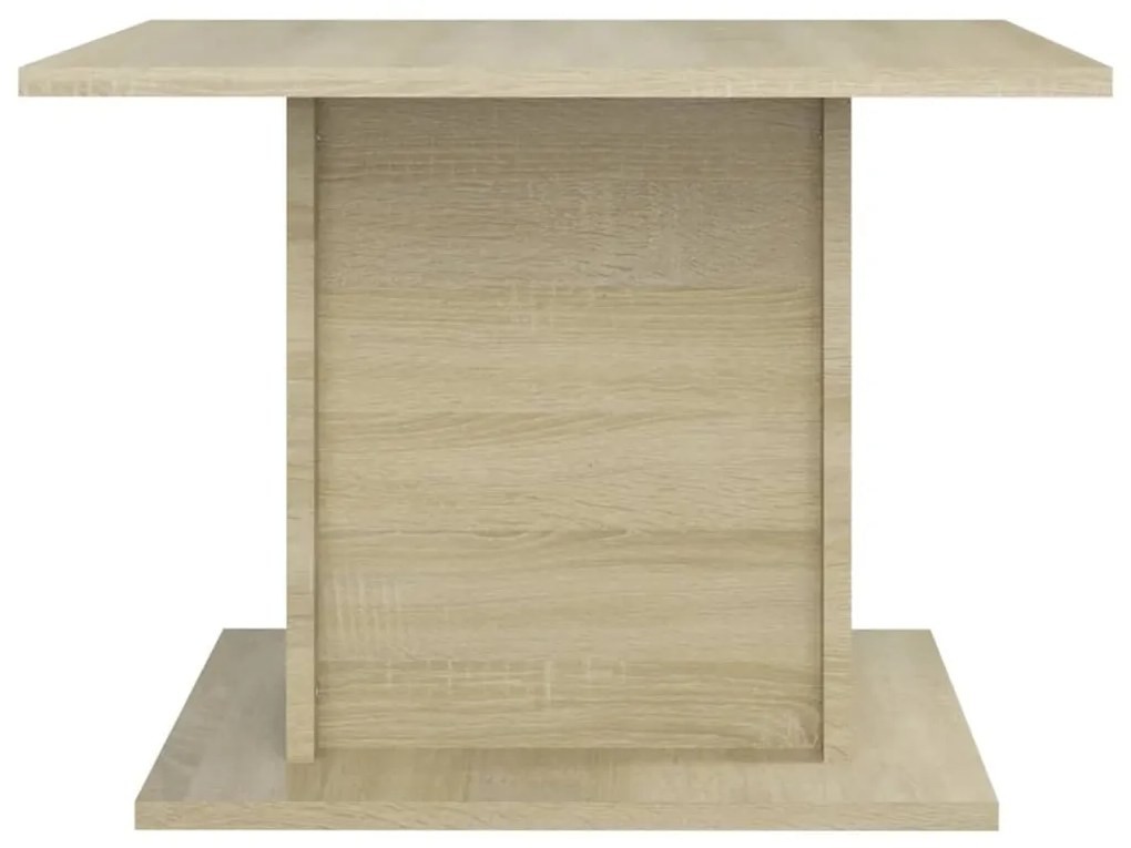 Mesa de centro 55,5x55,5x40cm derivados madeira carvalho sonoma