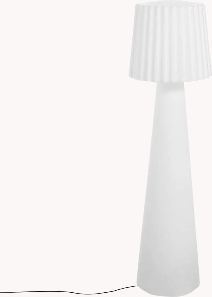 Candeeiro de pé para exterior com ficha Lady
