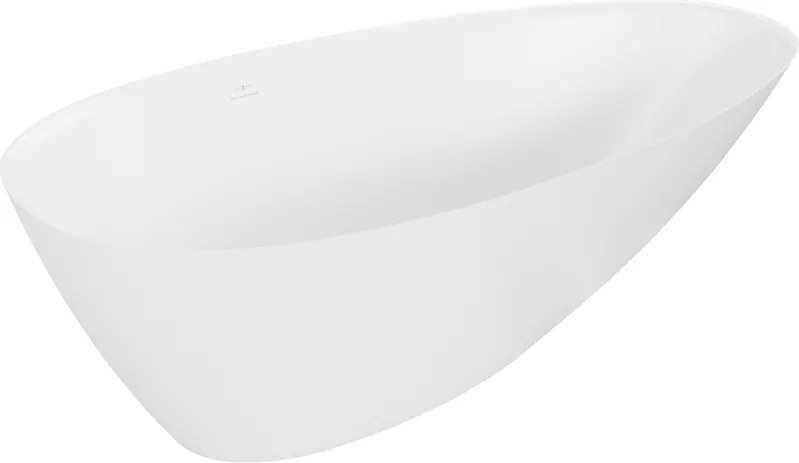 Mexen Milano banheira independente de conglomerado 170 x 86 cm, branco mate - 57301708500