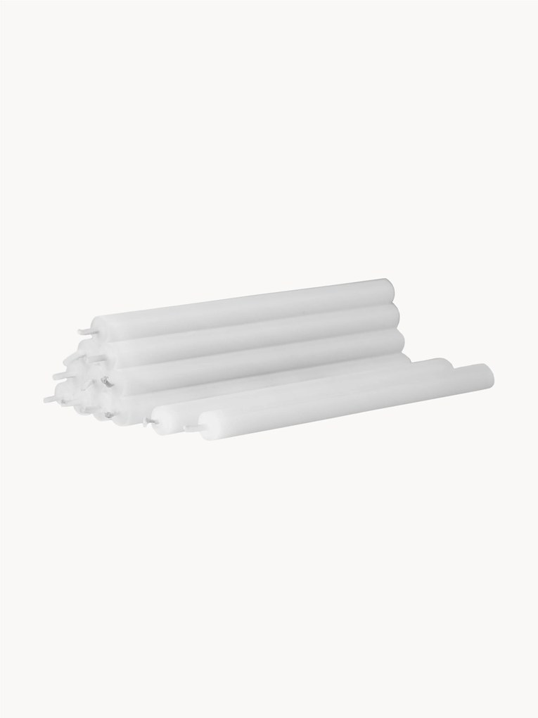 Velas finas compridas Stoff Nagel, conjunto de 12