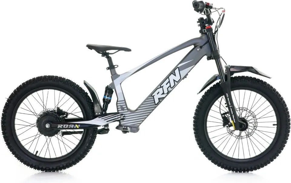Bicicleta elétrica infantil sem pedais 750W 20" 36V 7.5Ah RXF EVO-RACING Cinzenta