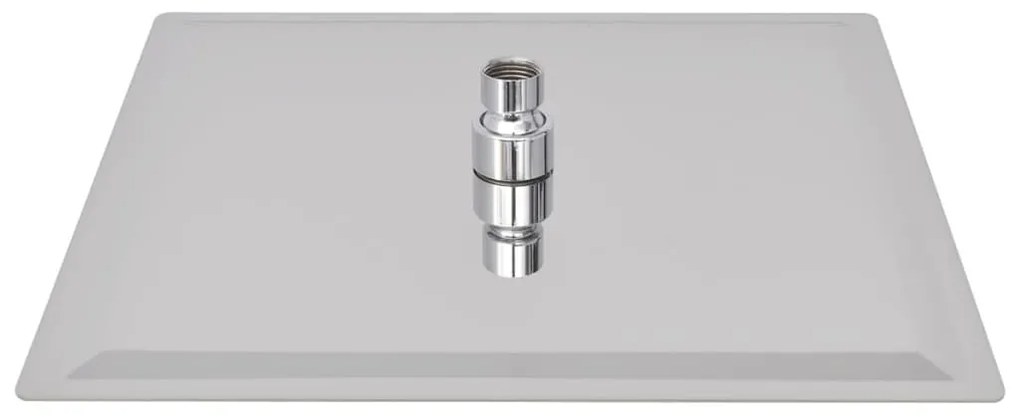 Cabeça de chuveiro 2 pcs aço inoxidável 30x30 cm