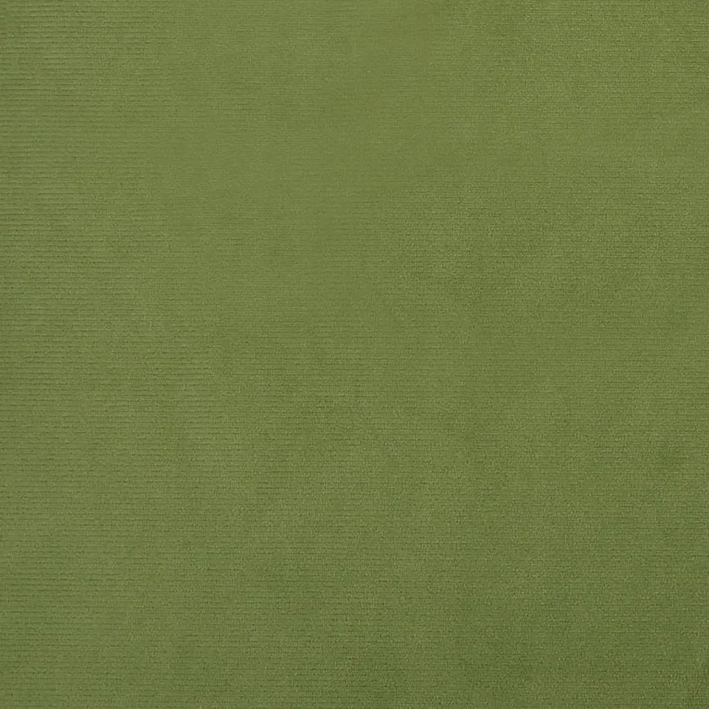 Cadeiras de jantar 2 pcs veludo verde-claro