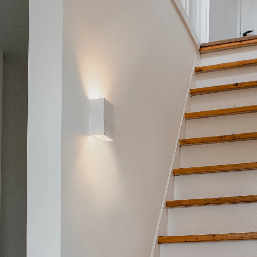 Candeeiro de parede moderno branco - Otan S