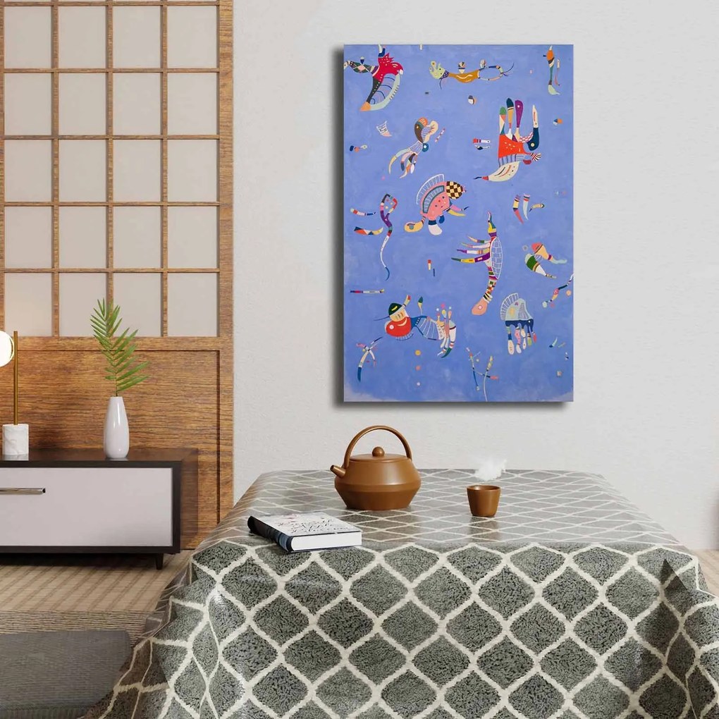 Tela Decorativa 4570KANDINSKY033 – Multicolor – 45 x 70 cm