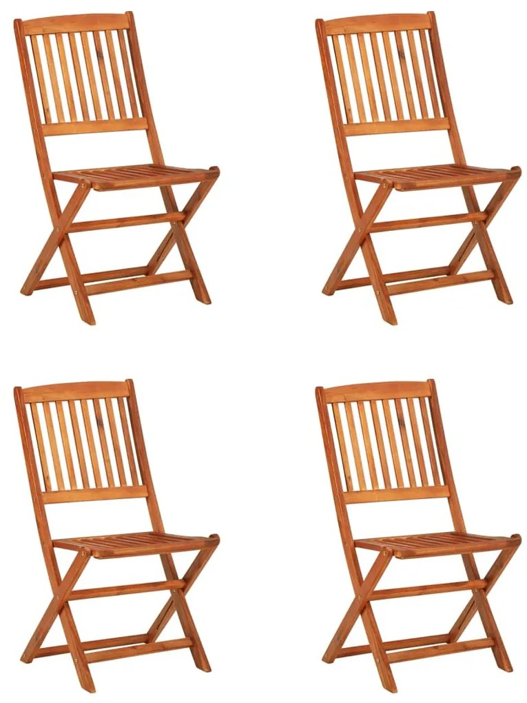 13 pcs conjunto de jantar para jardim 280x90x75cm acácia maciça