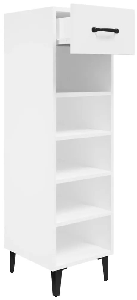 Sapateira 30x35x105 cm derivados de madeira branco