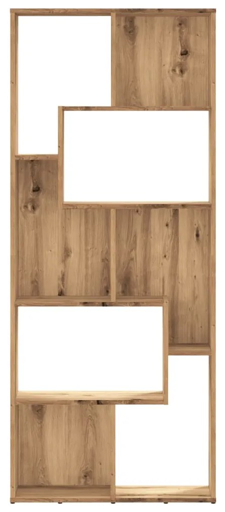 Estante 67x24x161 cm derivados de madeira carvalho artisiano