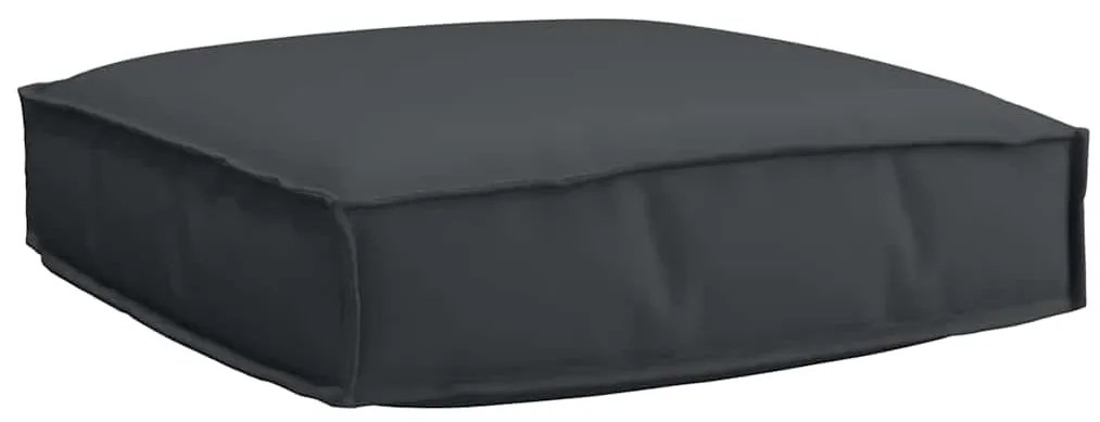 Cojim de Pallet para Assento Preto 60x60x12 cm em Tecido Oxford
