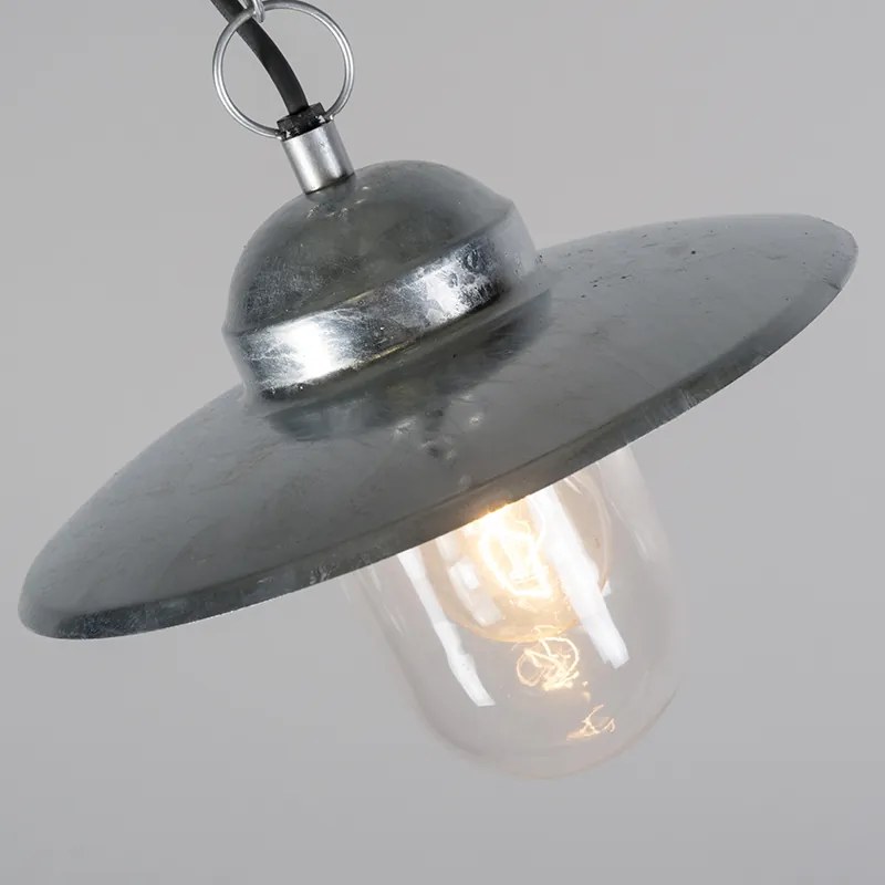 Candeeiro de suspensão industrial zinco IP44 - Munich Country / Rústico,Retro