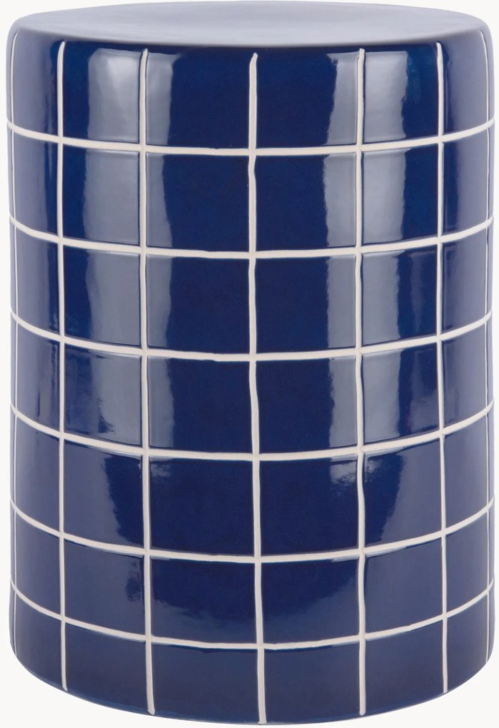 Mesa de apoio redonda Retro Tiles