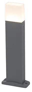 Candeeiro de exterior moderno cinzento escuro 45cm incl. LED IP54 - Malia Moderno