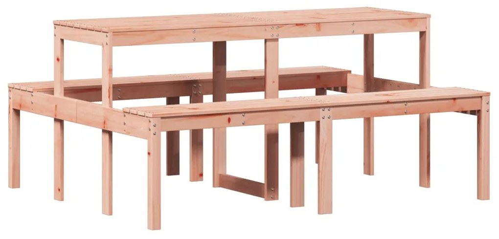 Mesa de piquenique 160x134x75 cm madeira de douglas maciça