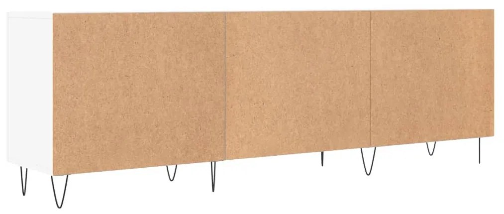 Móvel para TV 150x30x50 cm derivados de madeira branco