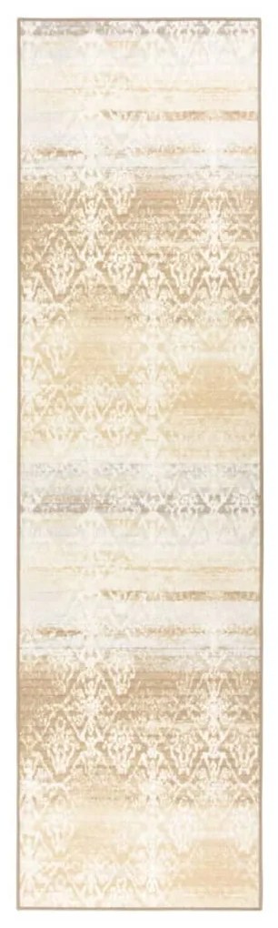 vidaXL Tapete/passadeira 80x300 cm dourado