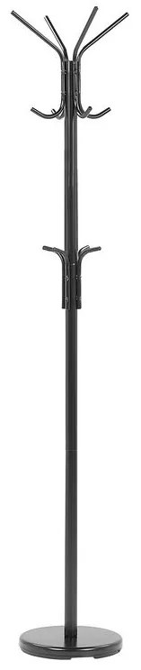 Bengaleiro preto 185 cm CLAXTON Beliani