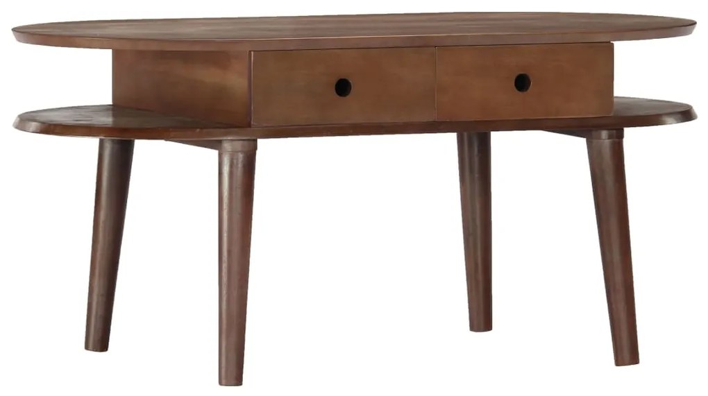 Mesa de centro 100x50x46 cm madeira de acácia maciça