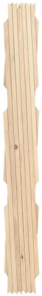 Cercas em treliça 5 pcs 180x80 cm madeira de abeto maciça
