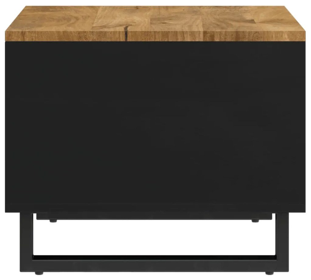 Mesa de centro 55x50x40 cm madeira de mangueira maciça