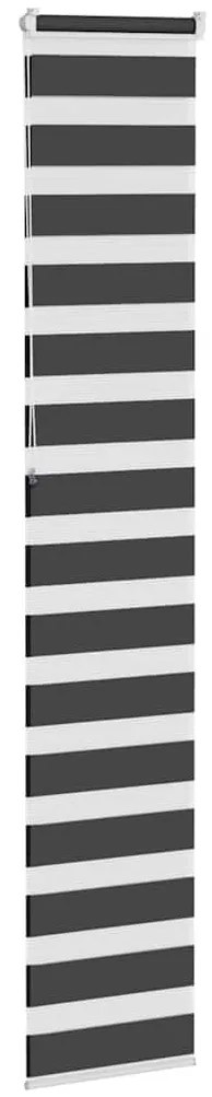 Cortina de zebra 45x230 cm largura do tecido 40,9 cm poliéster