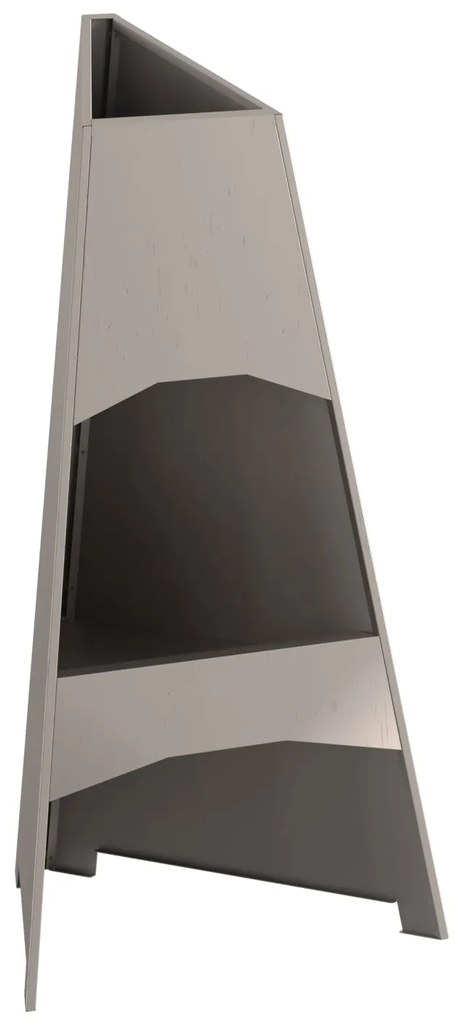 Fogueira Pyramid 50x45x95 cm Aço Resistente às Intempéries