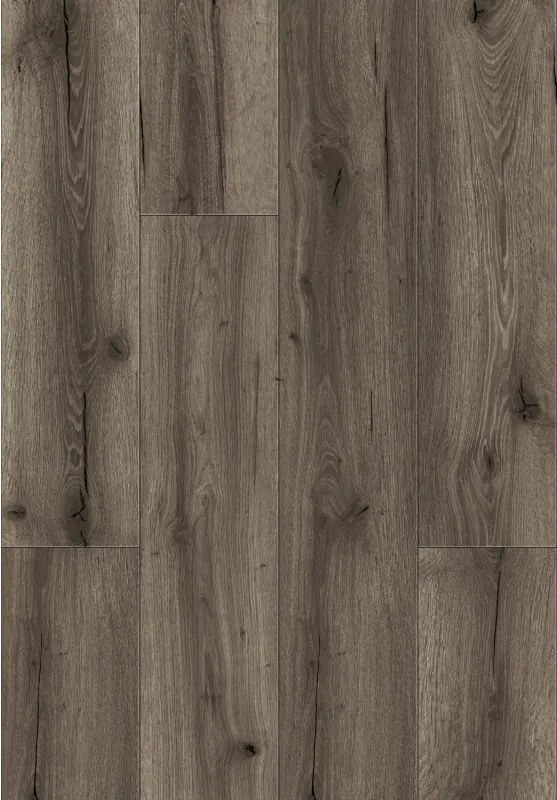 Mexen Sierra Vista painéis vinílicos 1240 x 182 mm SPC 6,5 mm, com base IXPE 1,5 mm, 4 V-Fuga, Carvalho