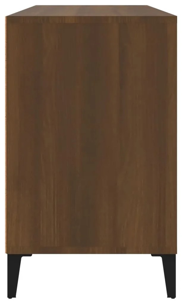 Sapateira 102x36x60 cm derivados de madeira carvalho castanho