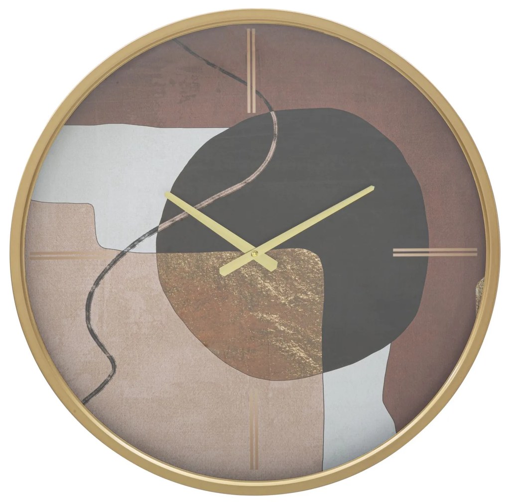 OROLOGIO DA MURO ART VERMELHO CM Ø 60X6