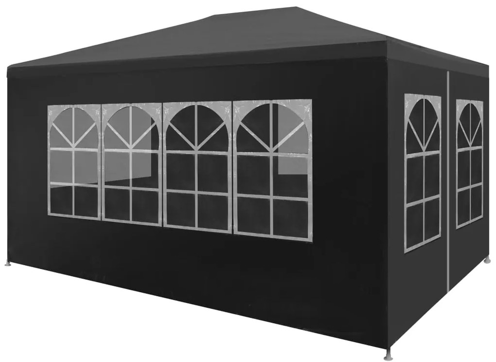 Tenda de Eventos Profissional Impermeável - 3x4 m - Cinzento