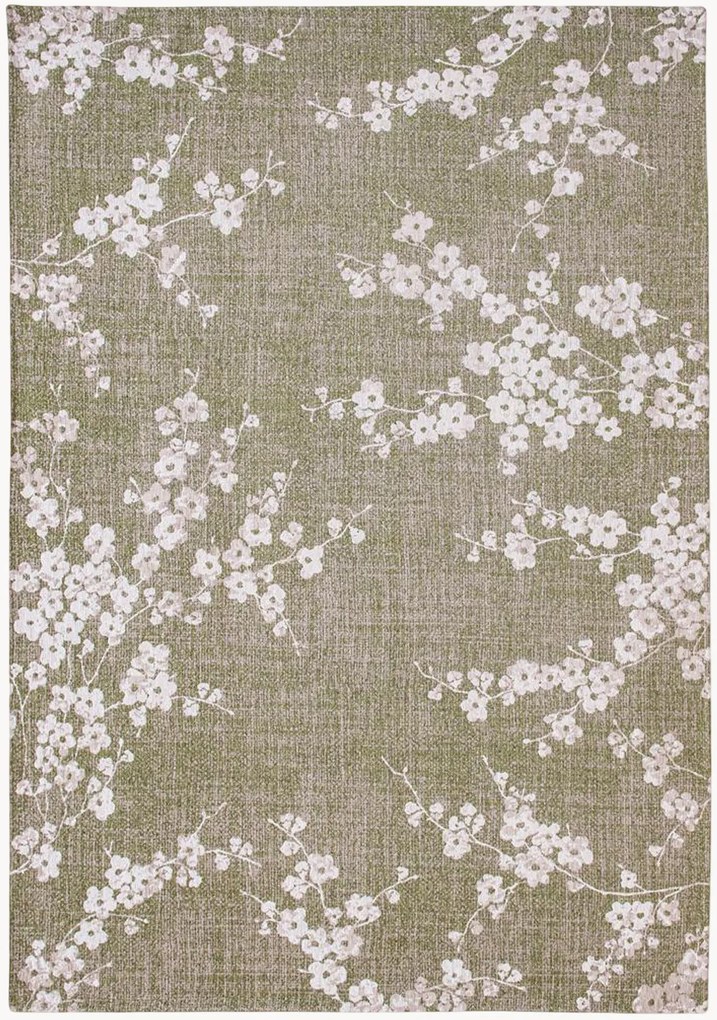 Tapete lavável em jacquard para interior e exterior Sakura