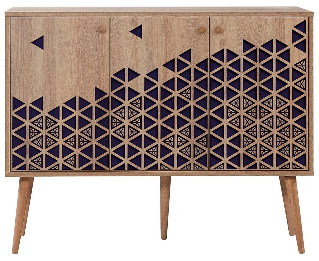 Console Mega – Carvalho Sonoma – 120x90x36 cm