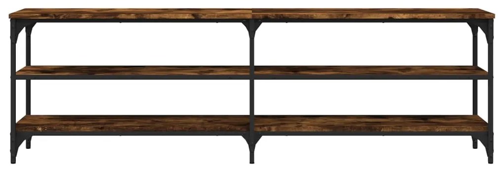 Móvel para TV 160x30x50 cm derivados de madeira carvalho fumado